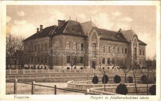 1930 Veszprém, Polgári és felső kereskedelmi iskola (fl)