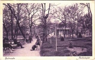 1930 Gyöngyös, park (EK)