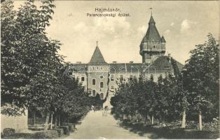 1929 Hajmáskér, Parancsnoksági épület