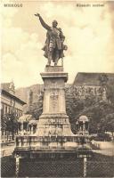 Miskolc, Kossuth Lajos szobor. Vértes fényképész felvétele