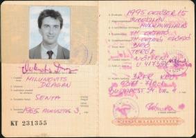 1994 Bp., Tartózkodási engedély Külföldi állampolgárok részére