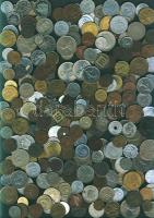 1kg vegyes fémpénz egész világ, régi és új