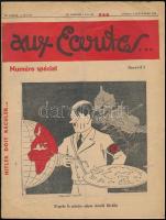1939 Aux écoutes újság speciális kiadása, címlapon Hitlerrel