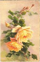 1930 Virágok s: C. Klein, 1930 Flowers s: C. Klein