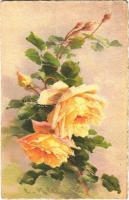 1930 Flowers s: C. Klein, 1930 Virágok s: C. Klein
