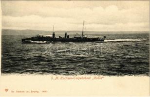 SMS Cobra osztrák-magyar haditengerészet Cobra-osztályú torpedónaszád / S.M.Hochsee Torpedoboot, K.u.K. Kriegsmarine / Austro-Hungarian Navy torpedo boat