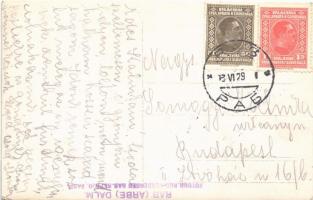 1929 Rab, Arbe; general view. Fotogr. Rud. Verderber photo