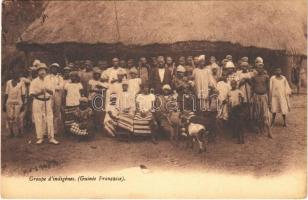 Bennszülött csoport, Afrikai folklór., Groupe d'inigénes / native group, African folklore