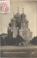 1933 Liepaja, Liepoja, Libau; Karaostas katedrale / Orthodox church, naval cathedral. Fotogr. Bokums photo