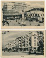 Újvidék, Novi Sad; - 2 db régi képeslap / - 2 pre-1945 postcards