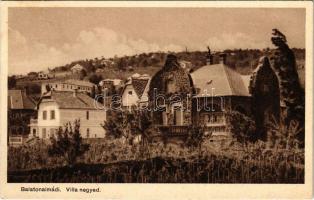 1936 Balatonalmádi, Villa negyed