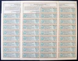 Ausztria / Bécs 1917. "6. Osztrák Hadikölcsön"  5 1/2%-os államkincstárjegye 5.000K-ról sz...