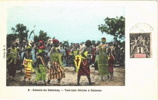 Cotonou, Tam-tam fétiche / native dancers
