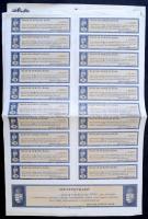 Budapest 1924. "Magyar Nemzeti Bank" magyar, angol, francia, német és olasz nyelvű részvén...