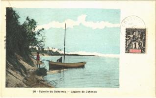 Cotonou, Lagune / lagoon, boat
