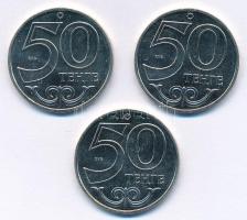 Kazahsztán 2013. 50T Cu-Ni (3xklf) "Kostanay, Taldykorgan, Taraz" T:1-2
Kazakhstan 2013. ...