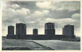1931 Olsztynek, Tannenberg Nationaldenkmal / German military monument, memorial, automobiles (EK)