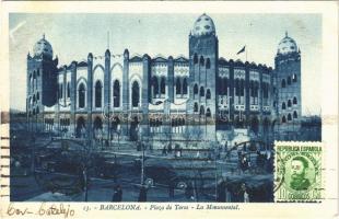 Barcelona, Plaza de Toros La Monumental / bullring. TCV card (EK)