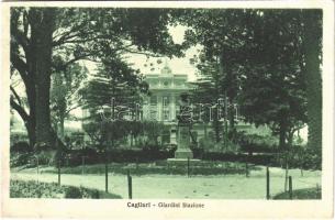 Cagliari, Giardini Stazione / railway station, park (fa)