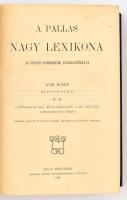 A Pallas Nagy Lexikona. Az összes ismeretek enciklopédiája. 1-5.,7-16. kötet. A 6. kötet hiányzik. B...