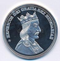 DN Királyi koronák - Imre 5 korona 1909 Ag emlékérem tanúsítvánnyal (20g/0.999/38,61mm) T:PP kis patina