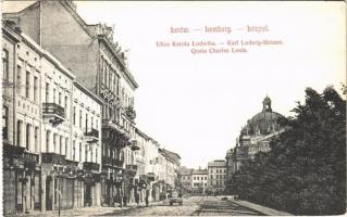 Lviv, Lwów, Lemberg; Ulica Karola Ludwika / street
