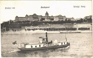 1916 Budapest I. Királyi vár, Szilágyi téri ingahajó (EK)