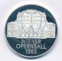 Ausztria 1983. 200Sch Ag kaszinózseton Bécsi Operabál (34mm/0.835/18,03g) T:PP Austria 1983. 200Sch Ag Wiener Opernball - Vienna Opera Ball (34mm/0.835/18,03g) T:PP