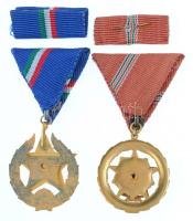 1951. "Közbiztonsági Érem" arany fokozata a rendőrség tagjai részére, aranyozott Br kitünt...