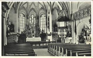 Oberneukirchen, Ober-Neukirchen; Pfarrkirche / church interior, photo