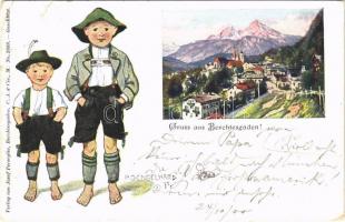 1900 Berchtesgaden, s: P.O. Engelhard (tear)