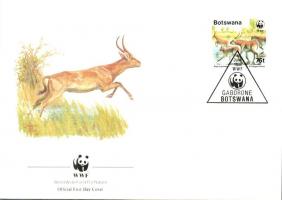 Antelope FDC set Antilop FDC sor Wasserbock FDC Satz