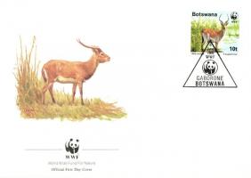 Antelope FDC set Antilop FDC sor Wasserbock FDC Satz