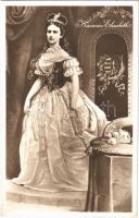 Kaiserin Elizabeth / Erzsébet királyné (Sisi) / Empress Elisabeth of Austria. B.K.W.I. 888-49.