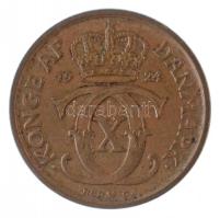 Dánia 1924HCN-GJ 1/2K Al-Br "X. Keresztély" T:2
Denmark 1924HCN-GJ 1/2 Kroner Al-Br "...