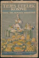 Dr. Kovács Józsefné: Tejes ételek könyve. Bp., 1929, Országos Tejpropaganda Bizottság. Kiadói papírkötés, kopottas állapotban, foltos.