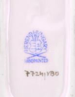 Herendi Viktória mintás tálka. Kézzel festett, jelzett 13,5 cm