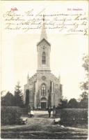 1906 Kápolnásnyék, Nyék; Református templom. Wessely Zsigmond kiadása