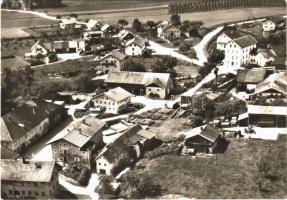 1964 Tittmoning, Weismühl / aerial view, modern photo postcard (EB)
