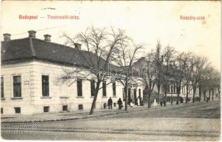 1912 Budapest VIII. Tisztviselőtelep, Szapáry utca, üzlet