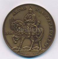 Lebó Ferenc (1960-) 1996. "A Honfoglalás emlékére 896-1896 / Árpád nagyfejedelem" Br emlék...