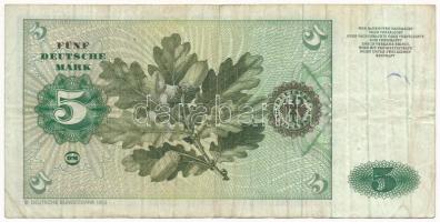 NSZK 1980. 5M T:III 
FRG 1980. 5 Mark C:F Krause#30