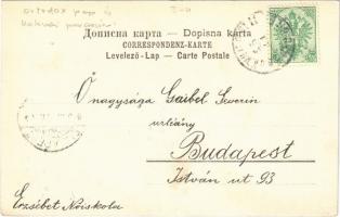 1905 Mostar, Bogdan Zimonjic, Serbian Orthodox priest and Voivode (military commander) (EK)