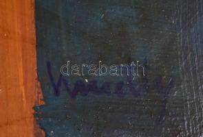 Kmetty jelzéssel: Csendélet. Olaj, farost, fa keretben. 54,5×41,5 cm