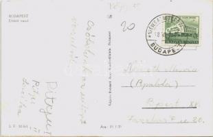 1958 Budapest XII. Úttörő Vasút, vonat, vasutas gyerekek. Képzőművészeti Alap Kiadóvállalat  + "...