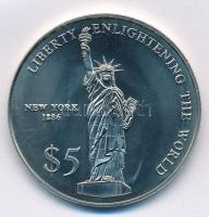 Libéria 2000. 5$ Cu-Ni Lady Liberty T:1 Liberia 2000. 5 Dollars Cu-Ni Lady Libery C:UNC