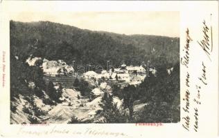 1908 Felsőbánya, Baia Sprie; Kir. keleti bánya. Dácsek Péter kiadása / mine
