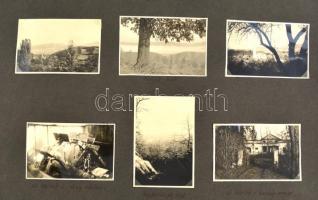 1940 Árokaljai (Erdély) képek a bevonuláskor, magyar katonák, szüret, Bethlen-kastély, kerlési kasté...