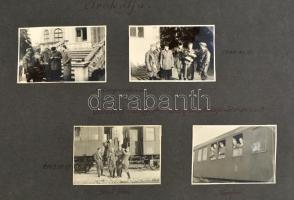 1940 Árokaljai (Erdély) képek a bevonuláskor, magyar katonák, szüret, Bethlen-kastély, kerlési kasté...