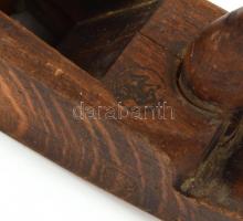 Fa gyalu, jelzett, 23x15 cm